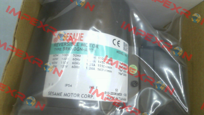 5RK60GN-APTs Sesame Motor